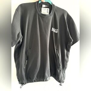 Sacai x Nike collab black shirt in medium